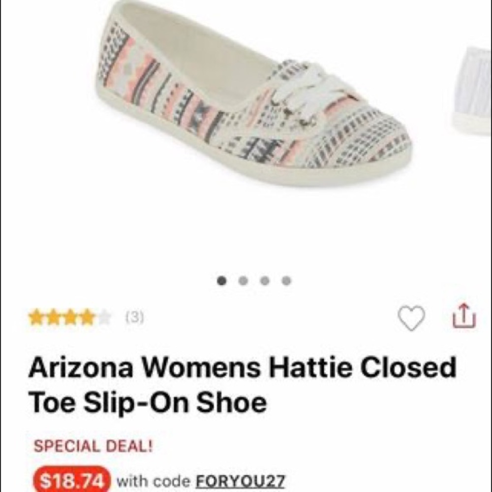 Arizona Slip On Shoes